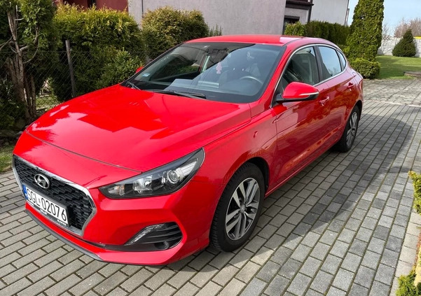 Hyundai I30 cena 56700 przebieg: 74207, rok produkcji 2018 z Gliwice małe 46